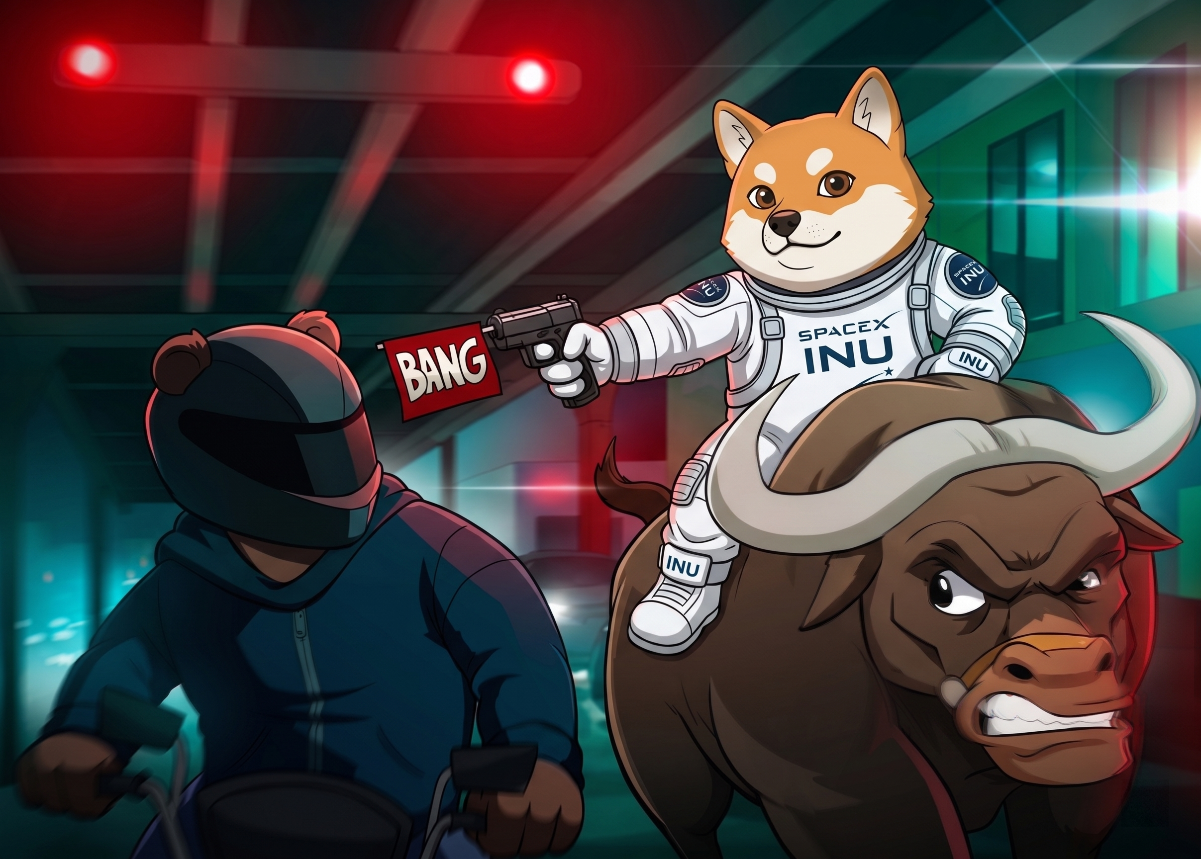 Bull Rider Inu
